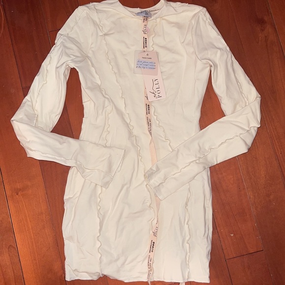 OH POLLY EXPOSED SEAMS MINI DRESS - Picture 6 of 6